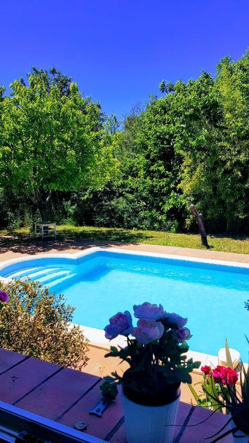 Studio Dans La Villa Les Cigales Лезиньян-Корбьер Экстерьер фото